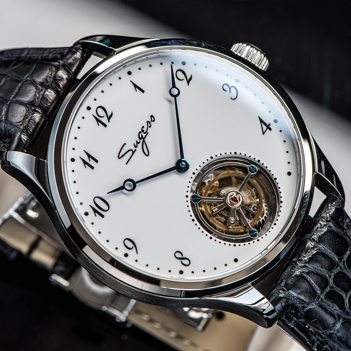 Luxury Tourbillon Men Watch Mechanical Hand Wind