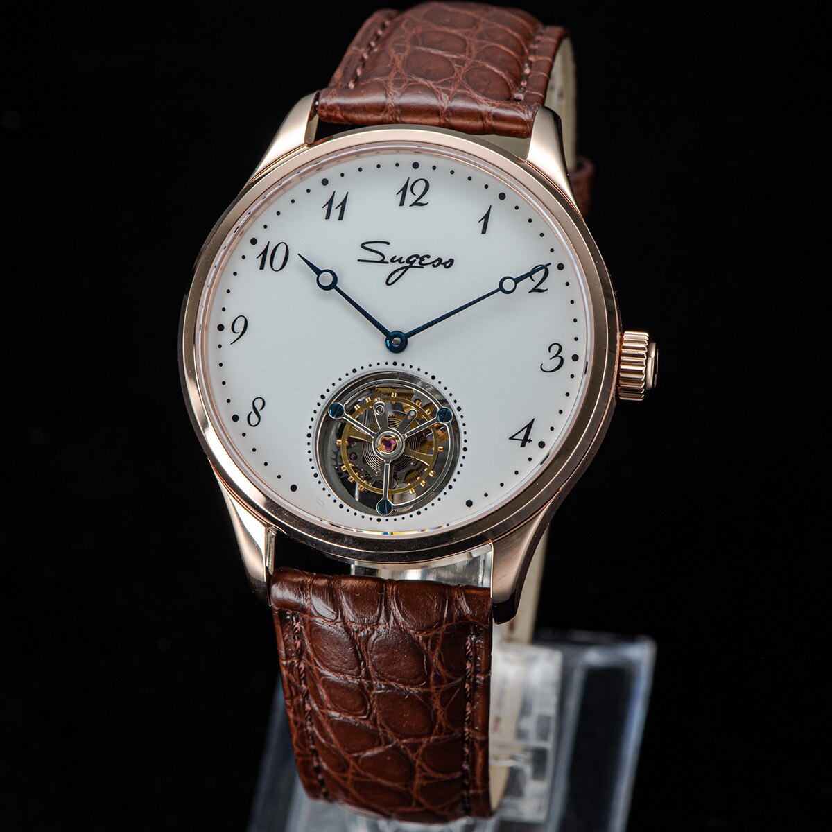 Luxury Tourbillon Men Watch Mechanical Hand Wind