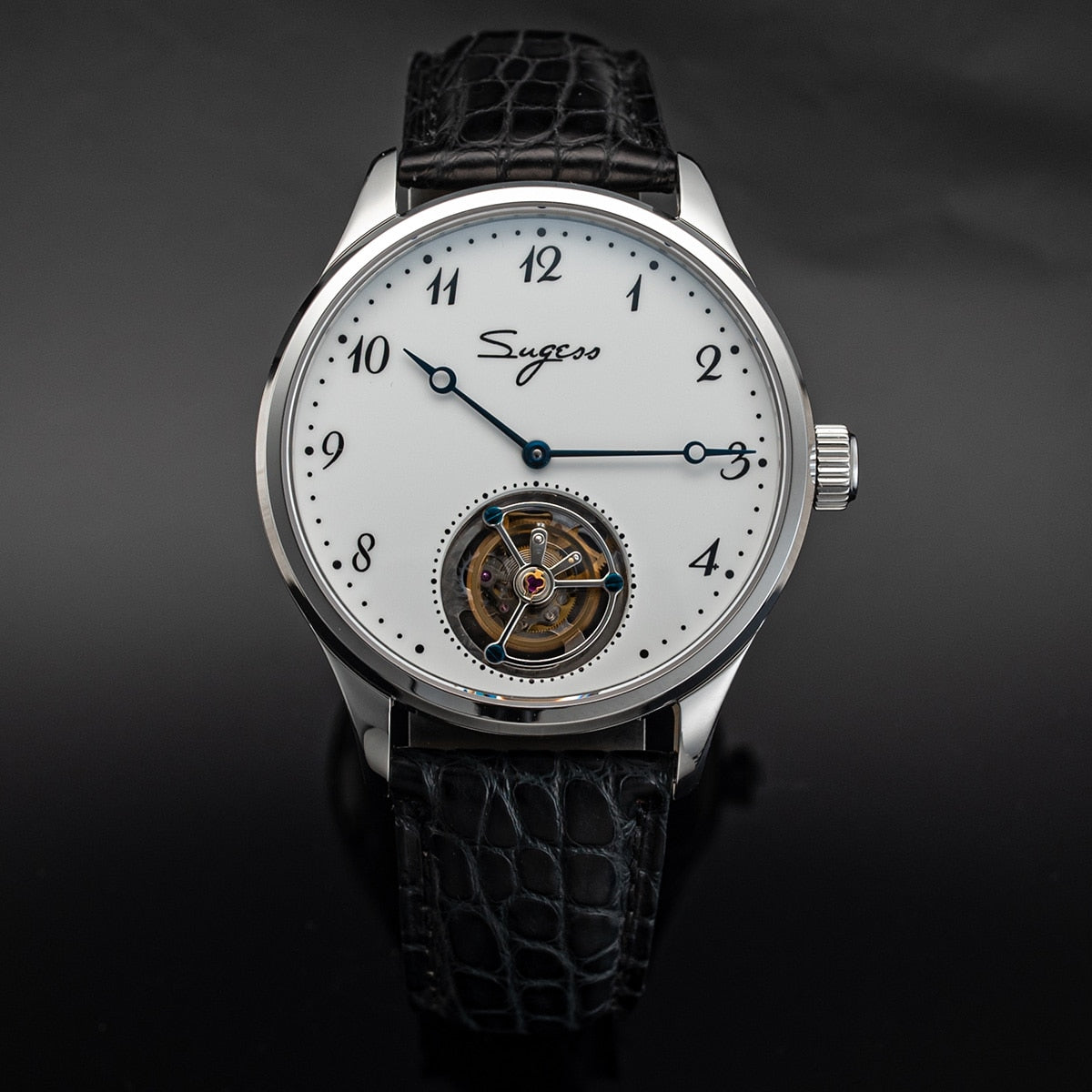 Luxury Tourbillon Men Watch Mechanical Hand Wind